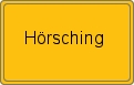 Ortsschild von Hörsching