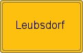 Ortsschild von Leubsdorf