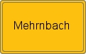 Ortsschild von Mehrnbach