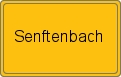 Ortsschild von Senftenbach