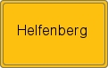 Ortsschild von Helfenberg