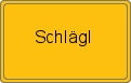 Ortsschild von Schlägl