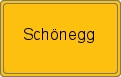 Ortsschild von Schönegg