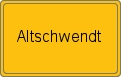 Ortsschild von Altschwendt