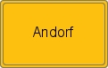 Ortsschild von Andorf