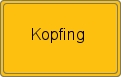 Ortsschild von Kopfing