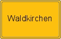 Ortsschild von Waldkirchen