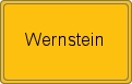 Ortsschild von Wernstein