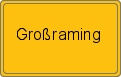 Ortsschild von Großraming