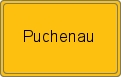 Ortsschild von Puchenau