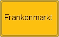 Ortsschild von Frankenmarkt