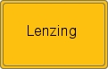 Ortsschild von Lenzing