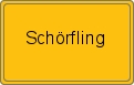 Ortsschild von Schörfling