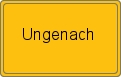 Ortsschild von Ungenach