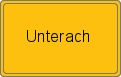 Ortsschild von Unterach