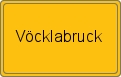 Ortsschild von Vöcklabruck