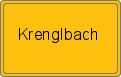 Ortsschild von Krenglbach