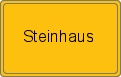 Ortsschild von Steinhaus