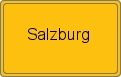 Ortsschild von Salzburg