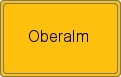 Ortsschild von Oberalm
