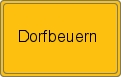 Ortsschild von Dorfbeuern