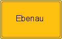 Ortsschild von Ebenau