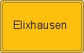 Ortsschild von Elixhausen