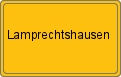 Ortsschild von Lamprechtshausen