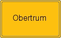 Ortsschild von Obertrum