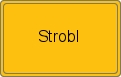 Ortsschild von Strobl
