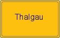 Ortsschild von Thalgau