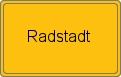 Ortsschild von Radstadt