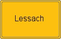 Ortsschild von Lessach