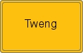 Ortsschild von Tweng