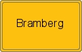Ortsschild von Bramberg