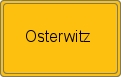 Ortsschild von Osterwitz