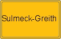 Ortsschild von Sulmeck-Greith