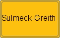 Ortsschild von Sulmeck-Greith
