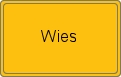 Ortsschild von Wies