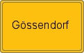 Ortsschild von Gössendorf