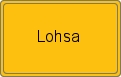 Ortsschild von Lohsa