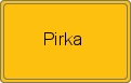 Ortsschild von Pirka
