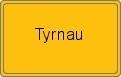 Ortsschild von Tyrnau