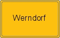 Ortsschild von Werndorf