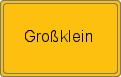 Ortsschild von Großklein