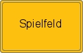 Ortsschild von Spielfeld