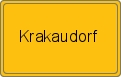 Ortsschild von Krakaudorf
