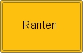 Ortsschild von Ranten