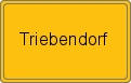 Ortsschild von Triebendorf