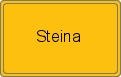 Ortsschild von Steina